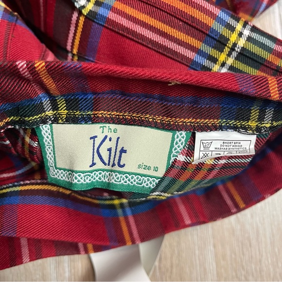 The Kilt Women's Stewart Royal Tartan Deluxe Kilt Red Size 10 Style A00174 - Picture 7 of 15
